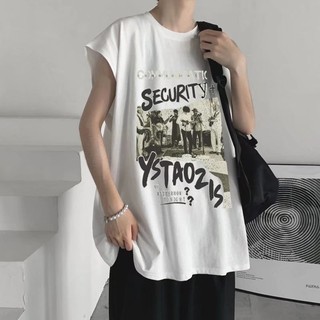 Áo thể thao nam mùa hè áo thun không tay hip-hop tanktop