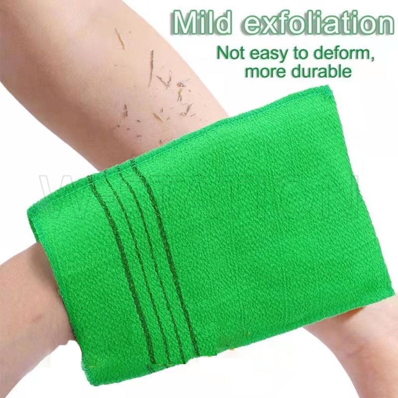 Xông Hơi Một Lớp Khăn Tắm / Găng tay đi tắm Tẩy Tế Bào Chết Không Đau Mềm Mại / Khăn Tắm Chất Lượng Cao