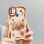 Ốp lưng Samsung A21s Ốp lưng dễ thương Kem cạnh Điện thoại Hình ba chiều Búp bê mềm Vỏ toàn bộ NYGZ
