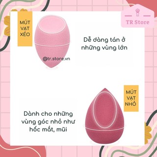 Bộ 3 mút trang điểm hồng Malian cao cấp 3 kiểu dáng phiên bản mùa xuân