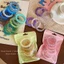 Set 6 Dây Cột Tóc Co Giãn Nhiều Màu Sắc Cho Nữ