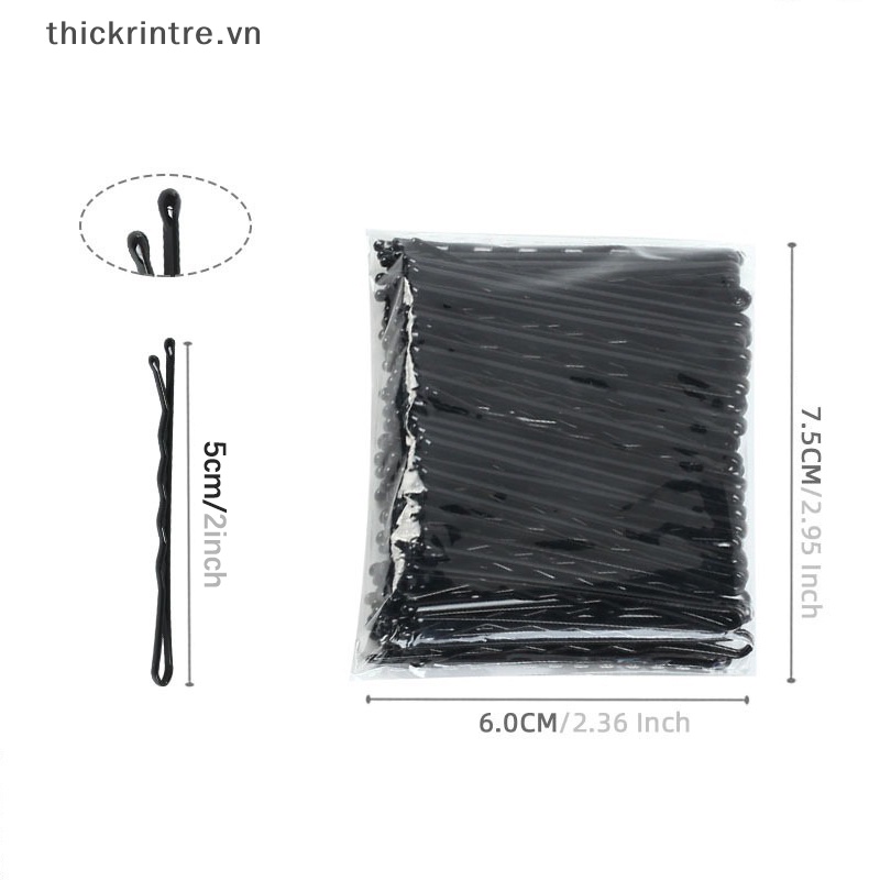 THI 50 Chiếc 5cm Nữ Kẹp Tóc Xoăn Sóng Cầm Kiểu Tóc Kẹp Tóc Nữ Bobby Chân Tạo Kiểu Phụ Kiện Tóc VN