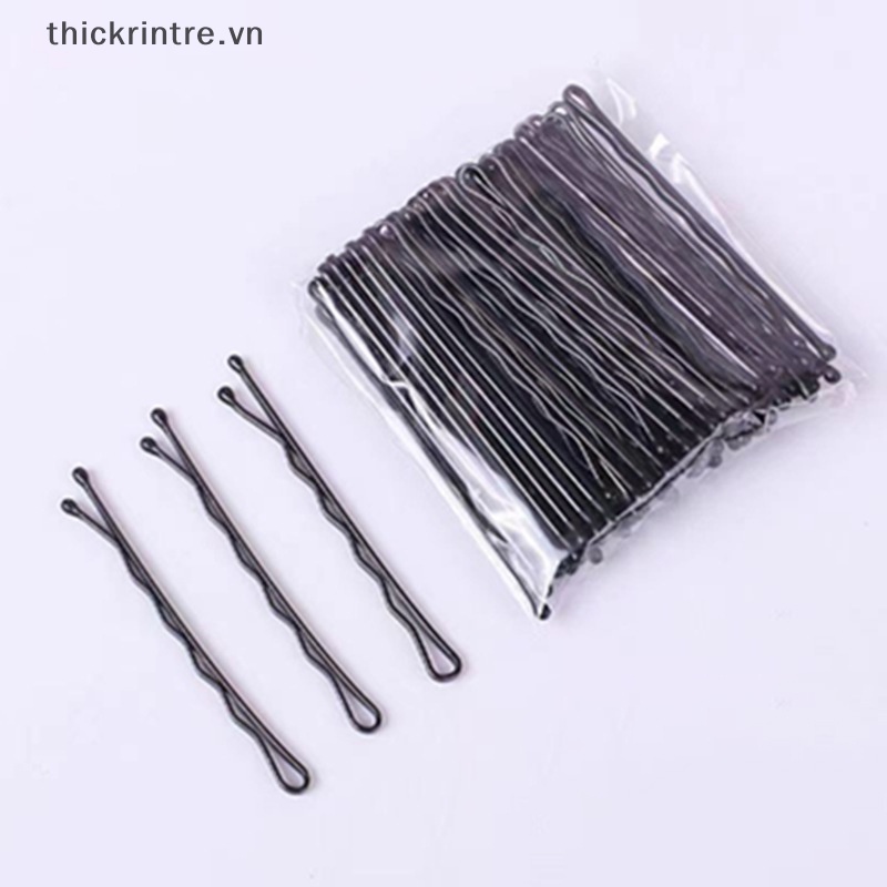 THI 50 Chiếc 5cm Nữ Kẹp Tóc Xoăn Sóng Cầm Kiểu Tóc Kẹp Tóc Nữ Bobby Chân Tạo Kiểu Phụ Kiện Tóc VN