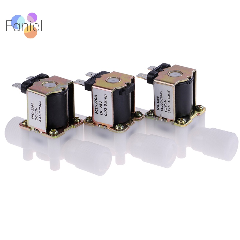 {Faniel} Van điện từ áp suất G1 / 2 "12V 24V 220V để uống năng lượng mặt trời mới