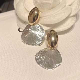Bông Tai Thiết Kế Vỏ Sò Sang Trọng Thời Trang Dự Tiệc
