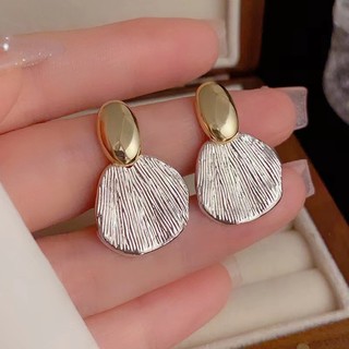 Bông Tai Thiết Kế Vỏ Sò Sang Trọng Thời Trang Dự Tiệc