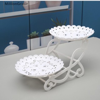 Set  Khay Đựng Bánh Ngọt / Trái Cây hai Tầng Sáng Tạo