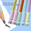 BEABOUT 10 CÁI Tẩy, Chỉnh sửa Văn phòng phẩm Hình mèo Bút chì Nib Mũ bảo vệ, Phim hoạt hình 2 trong 1 Bút Top Cover Đồ dùng văn phòng trường học