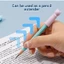 BEABOUT 10 CÁI Tẩy, Chỉnh sửa Văn phòng phẩm Hình mèo Bút chì Nib Mũ bảo vệ, Phim hoạt hình 2 trong 1 Bút Top Cover Đồ dùng văn phòng trường học