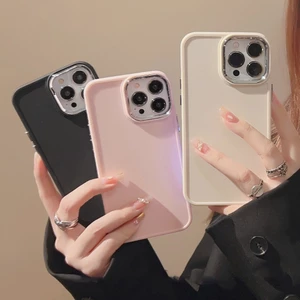 Ốp Lưng iPhone Cao Cấp Viền Camera Kim Loại, Chống Sốc, Bảo Vệ Camera - iP 7/8/Plus/X/XS/XR/11/12/13/14/15/16/Pro/Max
