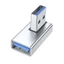 Niki USB 3 0 Nam sang Nữ 90 Độ Góc Mở Rộng USB Lên Trên