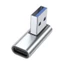 WU Hợp Kim Nhôm USB3 0 Nam Sang Loại C Nữ Kết Nối Bộ Chuyển Đổi Sạc