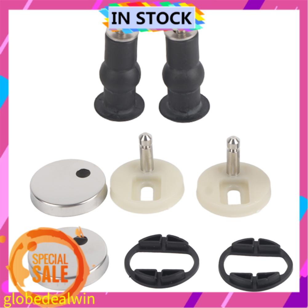 Globedealwin Toilet Screws Hinges Expanding Rubber Top Nuts Screw