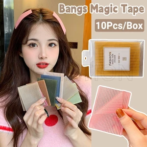 Set 10 Miếng Dán Tóc Mái Trước Thời Trang Hàn Quốc Không Để Lại Dấu Vết