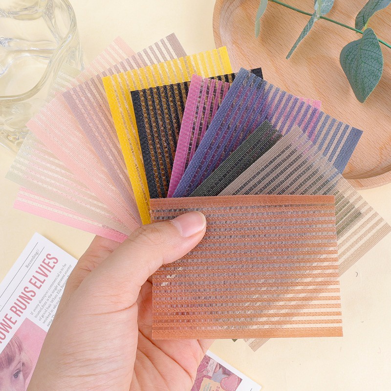 Set 10 Miếng Dán Tóc Mái Trước Thời Trang Hàn Quốc Không Để Lại Dấu Vết