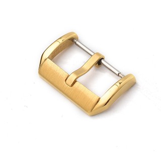 Khóa Dây Đồng Hồ Thay Thế Bằng Thép Không Gỉ 304 10 12 14 16 18 20 22 24mm Màu Vàng / Bạc / Đen