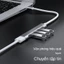 Hub USB 4 trong 1 4 trong 1 mở rộng kết nối với PC, Laptop, MacBook, Điện thoại di động