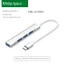 Hub USB 4 trong 1 4 trong 1 mở rộng kết nối với PC, Laptop, MacBook, Điện thoại di động