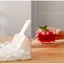 Xẻng Đá Nhựa ICUCKO, Muỗng Kem PP Trắng, Xẻng Đa Năng Mini Hạng Nặng Chắc Chắn Bắp Rang / Gia Vị / Thức Ăn Cho Thú Cưng / Kẹo