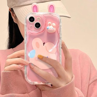 Ốp Điện Thoại Viền Gợn Sóng Hình Gấu / Thỏ / Ếch 3d Cho samsung galaxy a13 a24 a14 a71 a72 a73 g530 j2 j7 prime