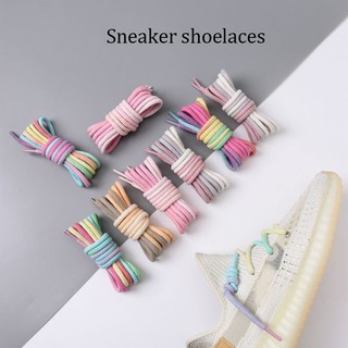Dây Giày Thể Thao Chất Liệu cotton Màu gradient 4mm