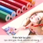 Bút Chì Màu Gốc Dầu Dạng Cốc/Lon 48 Màu Sắc Tươi Sáng, Chì Không Dễ Gãy, Không Dễ Phai Cho Học S