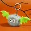 DELMER Halloween Móc Khóa, Sang Trọng Móc Khóa Túi Mặt Dây Sang Trọng Bát Búp Bê Móc Khóa, Túi Dễ Thương Quyến Rũ Vòng Chìa Khóa Mặt Dây Sang Trọng
