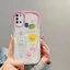 Ốp lưng Samsung A21s Ốp lưng dễ thương Kem cạnh Điện thoại Hình ba chiều Búp bê mềm Vỏ toàn bộ NYGZ