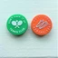NEWIDEA Bộ giảm chấn rung quần vợt ngộ nghĩnh, Giảm chấn tennis Silica Gel, Dây tennis Khẩu hiệu vui nhộn Giảm xóc tròn ngoài trời