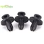 50 chiếc 6 mm Auto Car Bumper Retainer Push Black Plastic Clips Fasteners [MỚI]