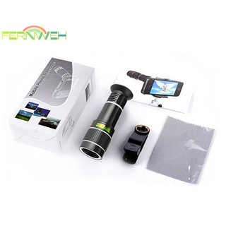 [fernweh] Ống Kính Phóng To 20x zoom hd Kẹp Điện Thoại Thông Minh [Mới]