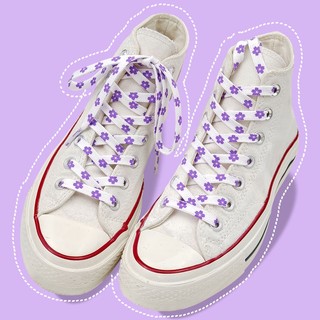 Mới Dây Buộc Giày Thể Thao Bằng Vải canvas Cổ Cao In Họa Tiết Hoa Anh Đào Cho Nam Nữ
