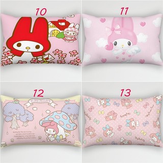 Vỏ Gối Polyester Hình Chữ Nhật Giai Điệu Sanrio Melody Vỏ Gối In Hình Một Mặt Sofa Phòng Ngủ Trang Trí Nhà (Không Có Lõi Gối)