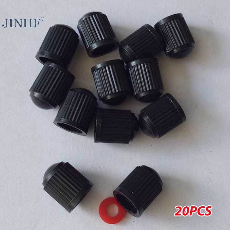 Jinhf Set 20 Nắp Van Khí Nén Chống Bụi Cho Lốp Xe Hơi
