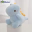 Móc khóa METOO hình khủng long nhồi bông mini dễ thương