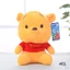 Búp bê mini 12cm sang trọng Winnie the Pooh, mặt dây chuyền cho trẻ em, quà sinh nhật, Giáng sinh