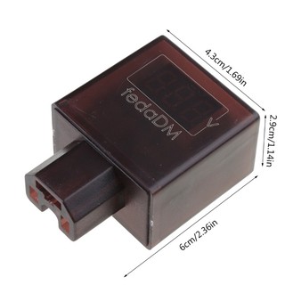 Com * DC30-100V Kỹ Thuật Số VoltTester Xe Đạp Điện EVVoltmeter Đồng Hồ Đo Điện Áp Có USB SạcSocket Để Sạc Điện Thoại Di Động