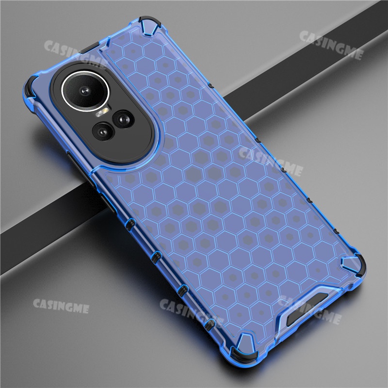 Ốp Điện Thoại acrylic Chống Sốc Trong Suốt Tản Nhiệt Cho oppo reno10 5g 2023 reno 10 10pro reno10 pro + plus 4g 5g 2023