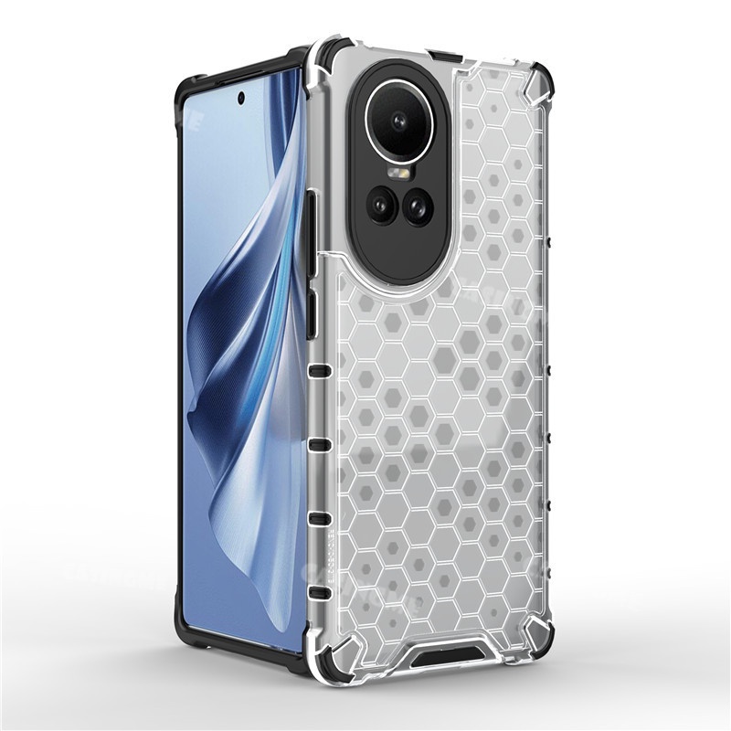 Ốp Điện Thoại acrylic Chống Sốc Trong Suốt Tản Nhiệt Cho oppo reno10 5g 2023 reno 10 10pro reno10 pro + plus 4g 5g 2023