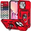 Dành cho iPhone 14 Plus 13 Pro Max Armor Vỏ chống sốc Vỏ bảo vệ ống kính máy ảnh trượt