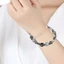 Yoo Hip Hop Crystal Star Pentagram Trái Tim Đính Hạt Vòng Tay Thẩm Mỹ Quyến Rũ Ngọt Ngào Mát