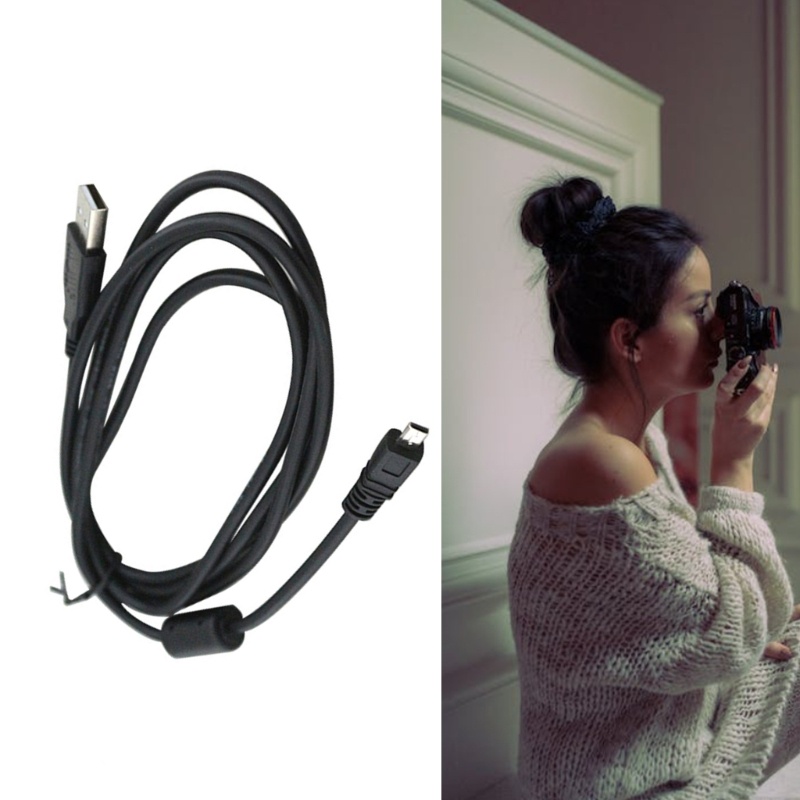 Ngôi Sao Bền USB2 0 Camera Dây Sạc Cáp Cho Máy Ảnh DSLR DSC W710 W730 W800 W810 W830 Máy Ảnh Sạc USB2 0 Sạc Cab