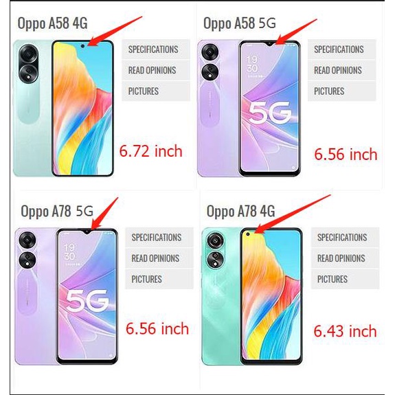 Thời trang da rắn màu cho oppo a58 a78 a98 reno 10 pro bao da dạng đế lật bao da ví đựng thẻ
