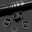 JKDESIGN Bộ 5 Máy Giặt Thân Xe Đạp - Sợi Carbon Siêu Nhẹ, Đa Kích Cỡ Cho Tay Cầm Và Gioăng