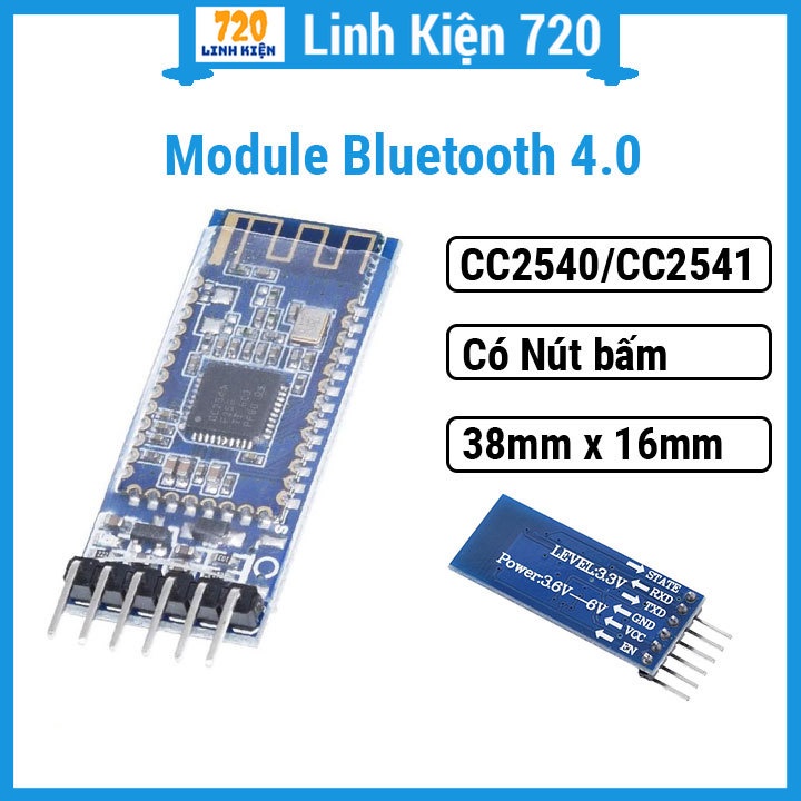 Module mạch bluetooth 4.0 CC2541 có nút bấm | Shopee Việt Nam
