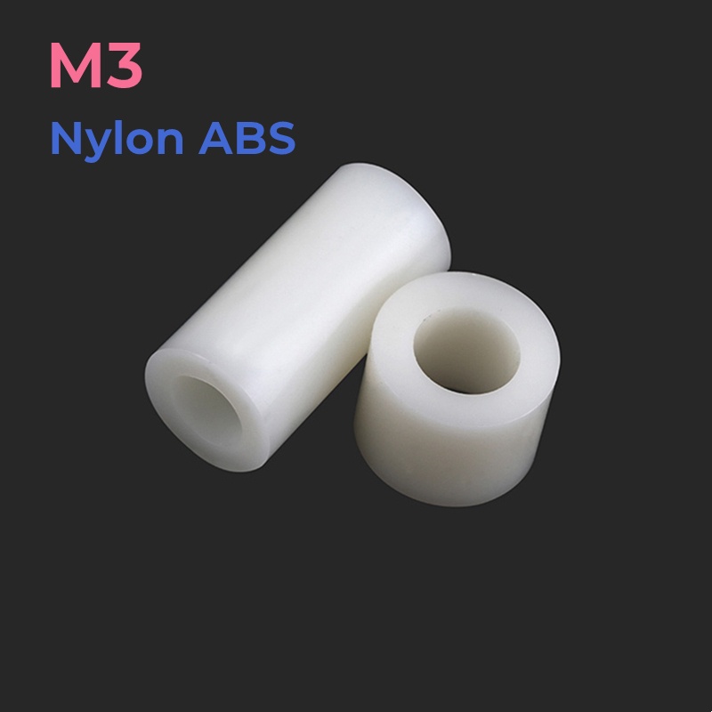 Bộ Ốc Vít Rỗng Tròn Rỗng Bằng Nhựa abs nylon Trắng Không Phai Màu m3 ...