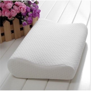 [HÀNG CHUẨN] Gối ngủ chống ngáy cao su non Sài Gòn 50*30*9cm