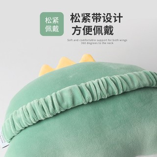 Phim hoạt hình tựa đầu ô tô đệm ghế cổ gối khủng long bộ xe tựa đầu dễ thương