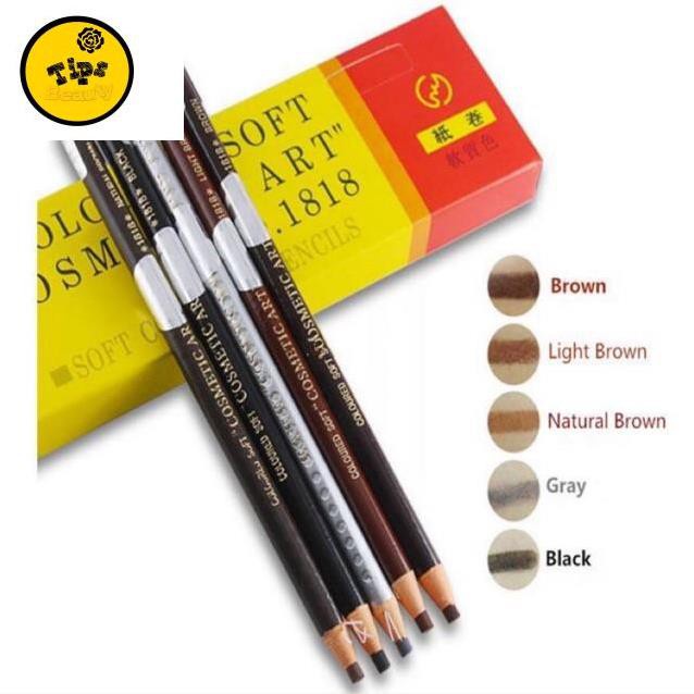 Chì vẽ chân mày makeup Chì bóc hai tem/ chì trang điểm |Dụng Cụ Phun Xăm PXTM