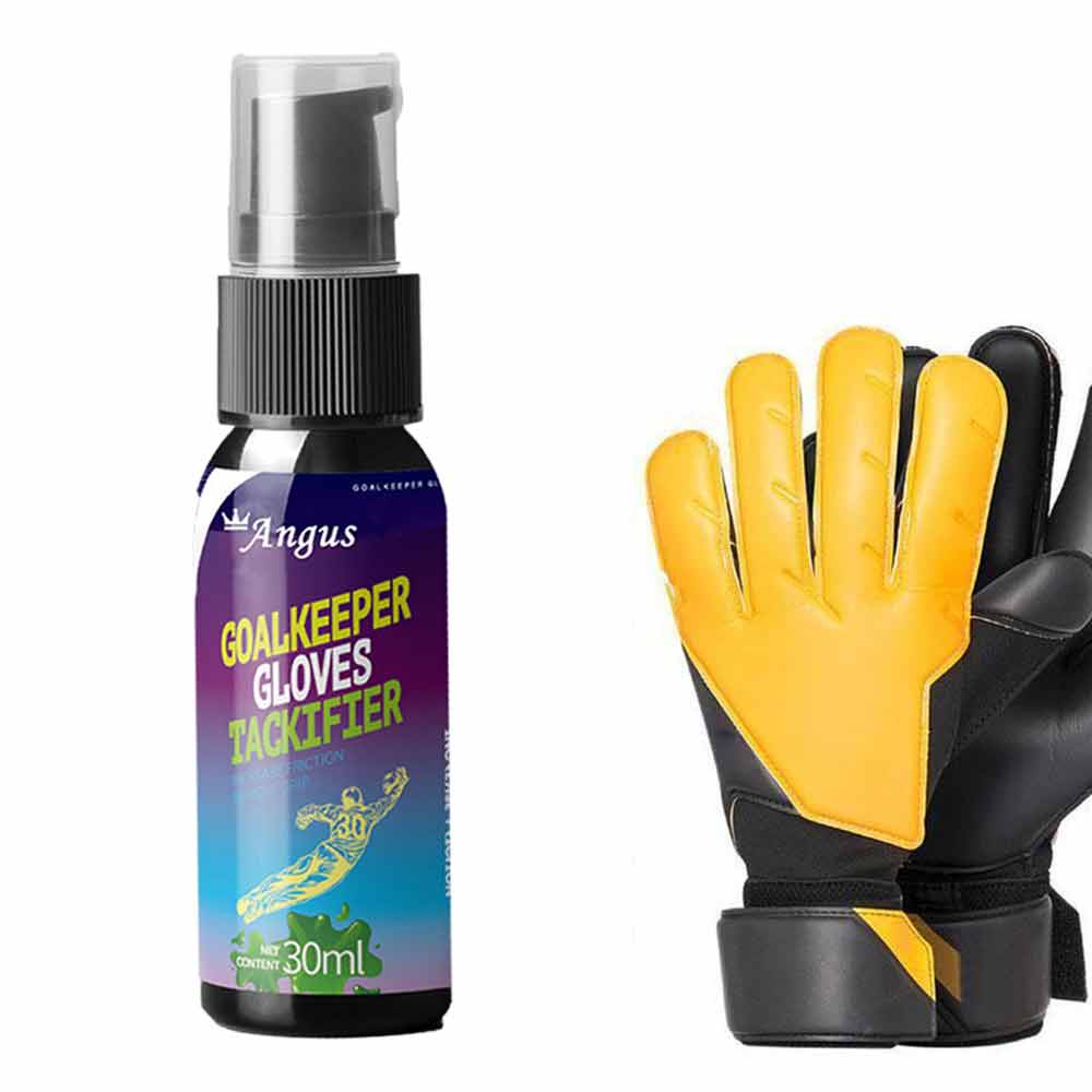 30ml Goalkeeper Glove Grip Boost Spray Football Glove Tackifier Sticky Glue Spray Glove Anti Slip Spray